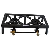 Cajun Cookware Burners 2 Burner Low Pressure Gas Burner & Stove