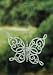 Scroll Butterfly Green Large