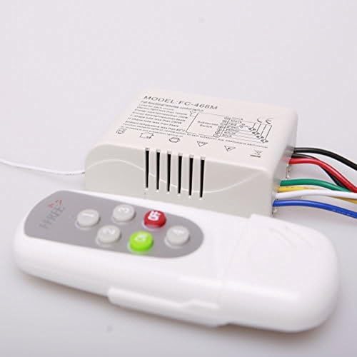 Wireless 4 Ways ON/OFF 110V Remote Control Switch for All Lights Lamps
