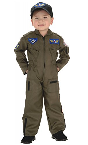 Rubies Young Heroes Air Force Fighter Pilot Child Costume
