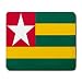 Togo Flag Mouse Pad