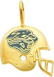14K Gold Enameled NFL Jacksonville Jaguars Football Helmet Charm