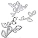 We-buys Cute Leaf Leaves Cutting Dies Stencil Metal Template for DIY Paper Card Album