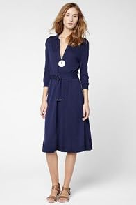 Sleeve Cotton Belted Polo Sweater Dress