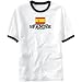 T-Shirt Ringer White " Property Of Spanish Nation / Flag Transfer " Spain Country Large