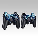 Flower Design Skin Decal Sticker for the PS2 (Playstation 2) Controller (2pcs in 1)