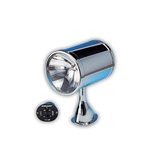 Jabsco 62040-4002 Marine 180 Remote Control Marine 7-Inch Spot and Flood Beam Searchlight (12-Volt, 15-Amp, 18 Lux at 330-Feet, Standard... by