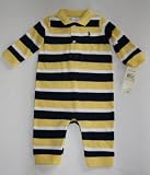 Baby Boys Polo Ralph Lauren Stripe One Piece Romper