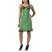 Jean Paul Gaultier for Target® Lingerie Dot Print Lace Trim Dress - Green/Cream