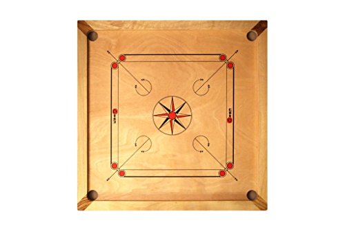 Uber Games Carrom Game Board Set- Standard Edition