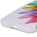 Fosmon MATT-DESIGN Series Slim Fit Rubberized Case Cover for Motorola Moto X 1st Generation (Colorful Sunflower)
