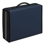 ESSELTE PENDAFLEX CORP. / 26-Pocket expanding poly document carrying case, navy / ESS01131 / Sold as 1 Each / Mfr Part # 01131 \*/ 26-Pocket expanding poly document carrying case, navy
