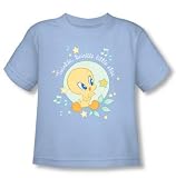 Looney Tunes – Tweety Pie Twinkle Little Star Toddler T-Shirt T-Shirt, (Blue, 4T)