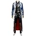 MLYX Men's Devil May Cry III 3 Virgil Cosplay Costume (Large, Mixed)