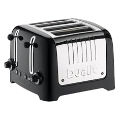 Dualit 46225 4 Scheiben Lite Toaster gloss, schwarz (black)