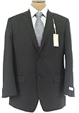 Michael Kors Mens SB 2 Button Navy Blue Pinstripe Wool Suit - Size 46L Michael Kors Mens SB 2 Button Navy Blue Pinstripe Wool Suit - Size 46L