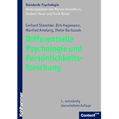 Differentielle Psychologie und Pers�nlichkeitsforschung
