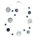 Stylish Zebra Shell with Pearl and shell Beaded Long Necklace 32''