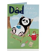 Dad Panda Birthday Card