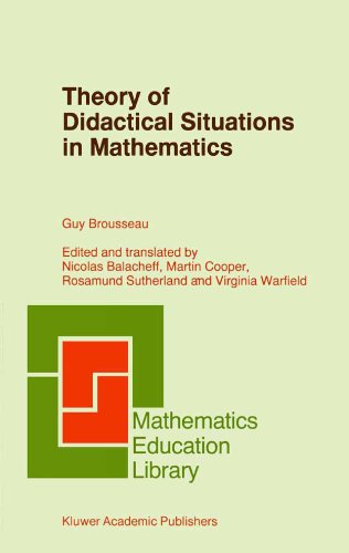 Theory of Didactical Situations in Mathematics (Mathematics Education Library)
