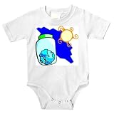 Onesie with solar, vial, world, earth, bottle, globe, sun