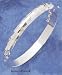 Bangles Br-1619 : Sterling Silver 5mm Disco Sparkly Baby Bangle (approx 50mm Diameter) Bracelet