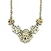 VANKER Elegant Women Necklace Choker Water Drop Diamond Acrylic Flower Pendant Chain