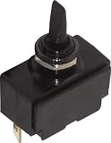 Shoreline Marine Toggle Switch On/Off (Black)