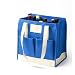 True Fabrications Canvas 6-Bottle Wine Tote and Wine Bag, Bay Blue