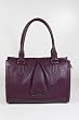 Burberry Handbags Plum (Purple) Leather 3712681