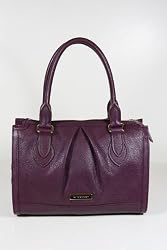 Burberry Handbags Plum (Purple) Leather 3712681