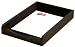 Black Crocodile Embossed Leather Legal Letter Tray