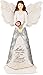 Elements Mother Angel Figurine by Pavilion, 8-Inch, Reads a Mother Loves with All Her Heart