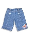 Wild Mango - Girls Denim Pants, Blue, Orange, Red