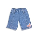 Wild Mango - Girls Denim Pants, Blue, Orange, Red by Wild Mango