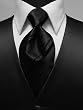 Tuxedo Vest - Black with "Laguna Beach" Satin Windsor Band Tie