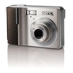 BenQ DC C750 Digitalkamera (7 Megapixel, 3-fach opt. Zoom, 6,4 cm (2,5 Zoll) Display, Bildstabilisator) silber
