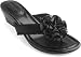 SwitchFlops MISSY BLACK WEDGE Size 8 Switch Flops