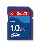 SanDisk 1 GB Secure Digital SD Card (SDSDB-1024, Bulk Package)