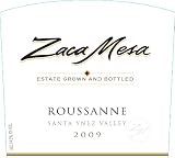 2009 Zaca Mesa Winery Roussanne Santa Barbara County, Santa Ynez Valley 750 mL