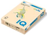 IQ Color A3 420 x 297mm cream tinted business paper, 80gsm weight, REAM of 500 sheets