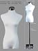 Loywe - Mannequin / Dummy / bust /- Female, White- LW6036 White