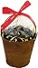 Large Coal Filled Tin Bucket