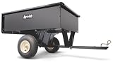 Agri-Fab 10 Cubic Foot Utility Tow Behind Steel Dump Cart 45-01004