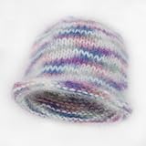 LibraKnits Re sa Cap - Confetti - Angora Baby Hat, a wonderful gift for Infants 0-6 months