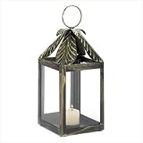 Palm Leaf Candleholder Lantern Wedding Centerpiece