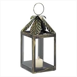 Palm Leaf Candle Lantern