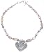 Sterling Silver Necklaces Amulte Topaz Gemstone Jewelry 18.50 inches