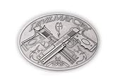 Devil May Cry 4: Ebony and Ivory Guns Belt Buckle