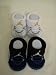 Nike Jordan Booties Girl Boy Baby Infant with Jumpman23 Sign Sock 2 PCS One Set 3-6 Months, Black/na